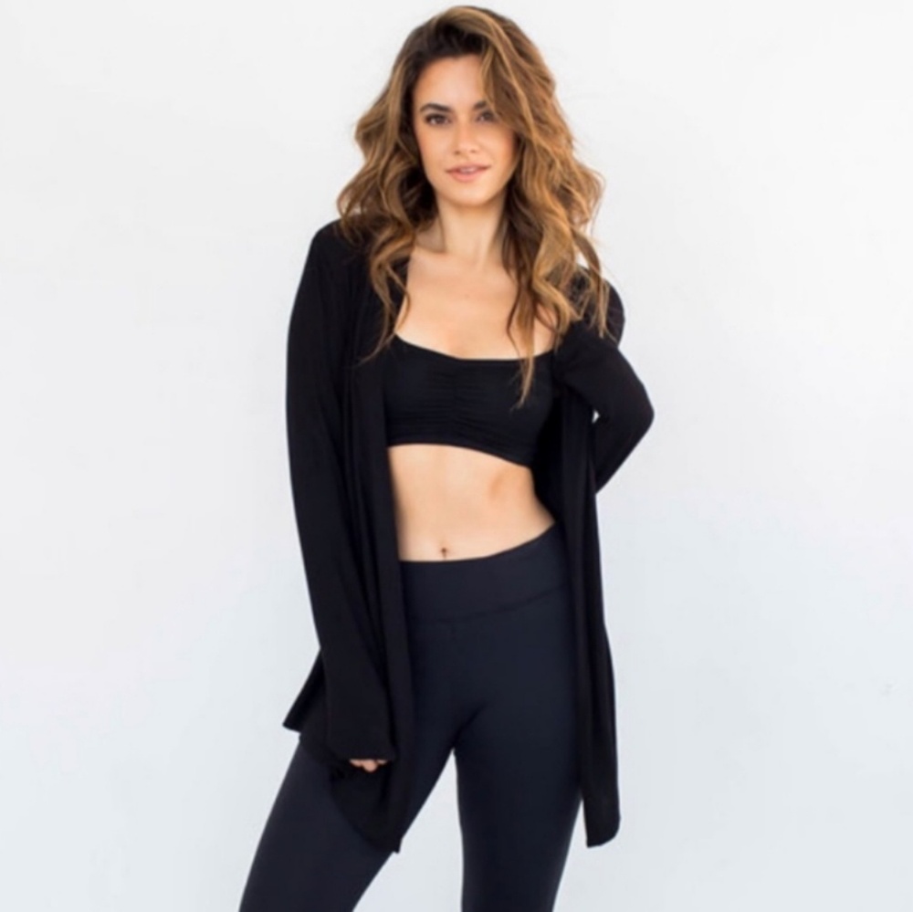 Open cardigan